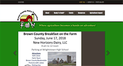 Desktop Screenshot of browncountydairypromotions.com